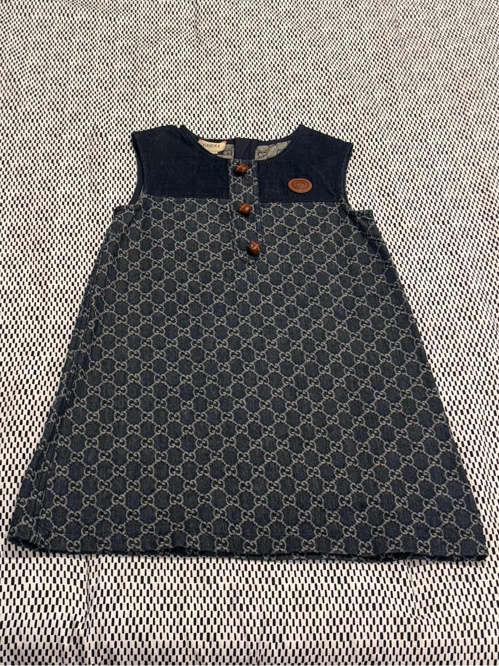 Gucci Girls Denim Dress (8)